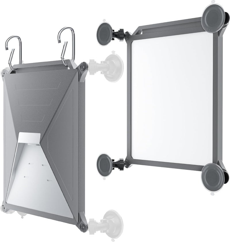 STOLAS Starlink Mini Mount, Secure Satellite Strong Suction Cup Mounting Kit for Sunroof Window, Stable Signal Case for Car RVs, Vans, Boat, Yachts, Trucks-Gray - Image 1